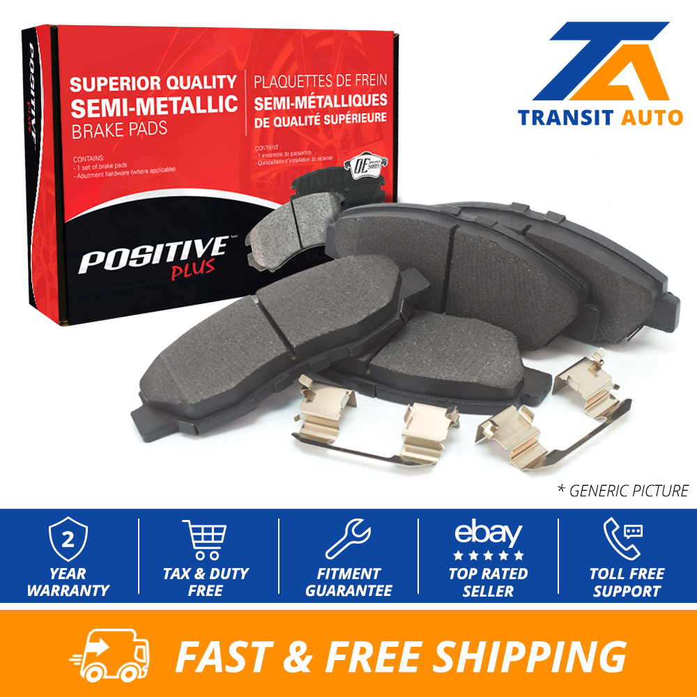Notes: Standard Cab Pickup W//O Wear Clip PSM Premium Semi-Metallic Brake Pad Set fits Rear 2006 Dodge Ram 1500